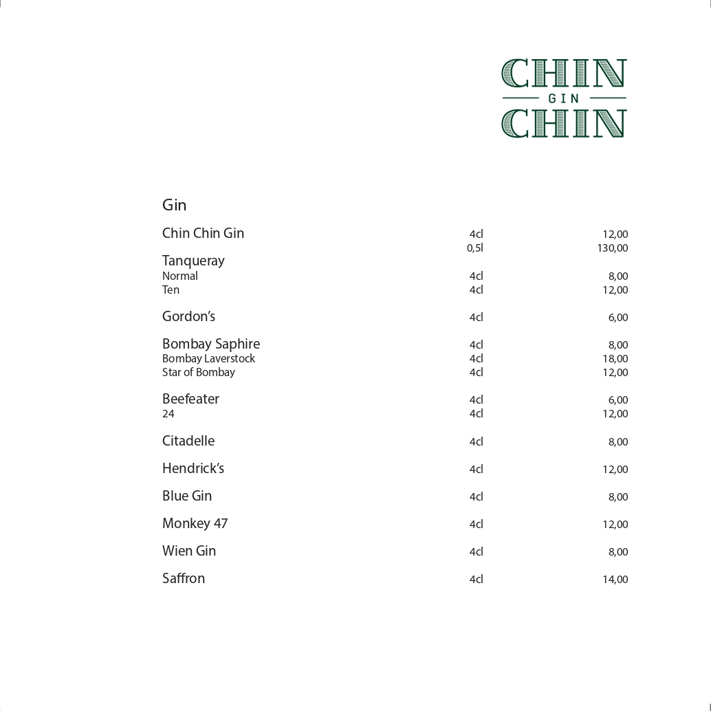 Dots 1060 – Dessert Menu