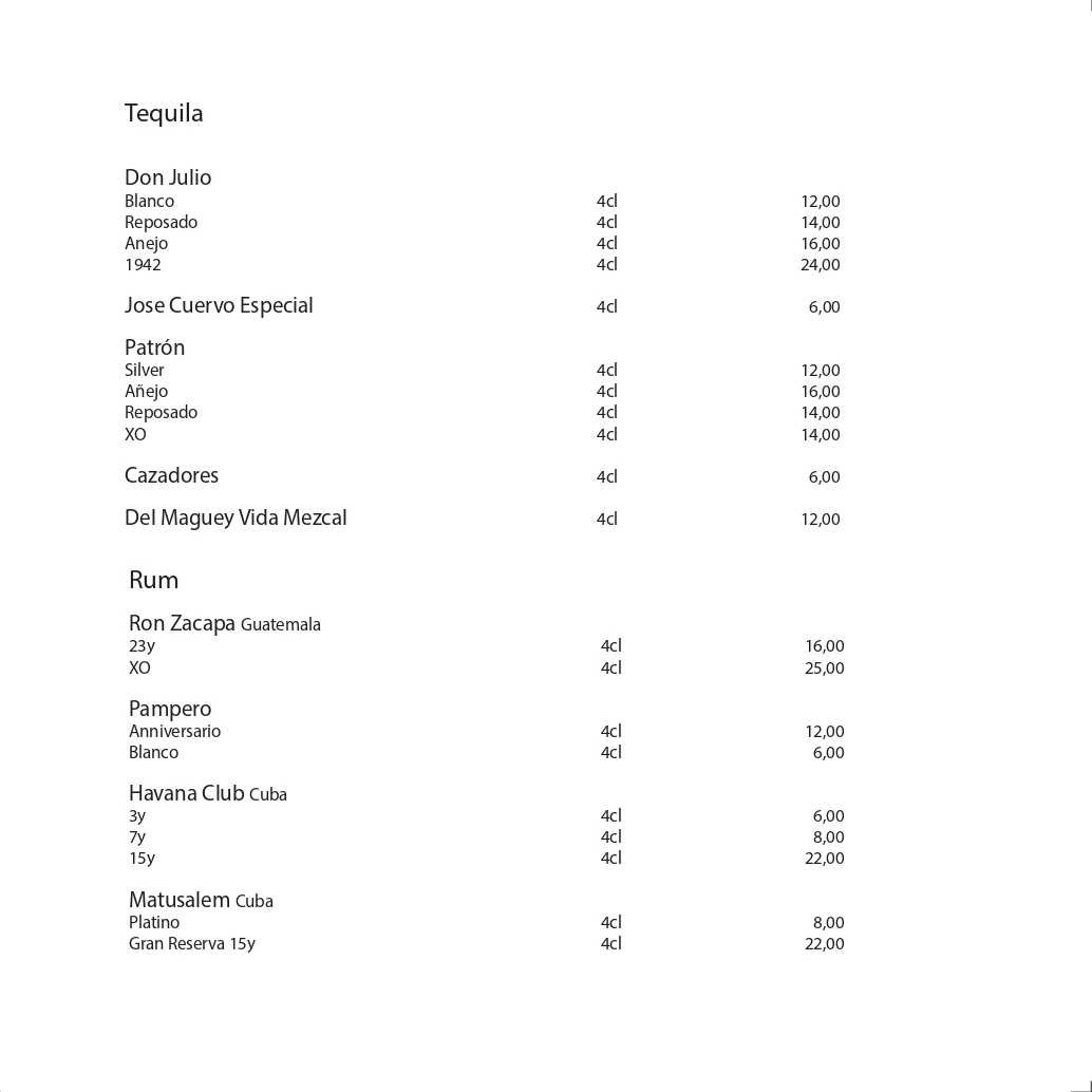 Dots 1060 – Dessert Menu