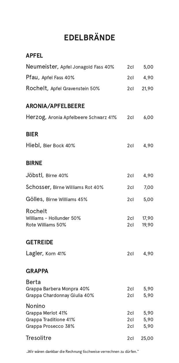 Dots 1060 – Drinks Menu