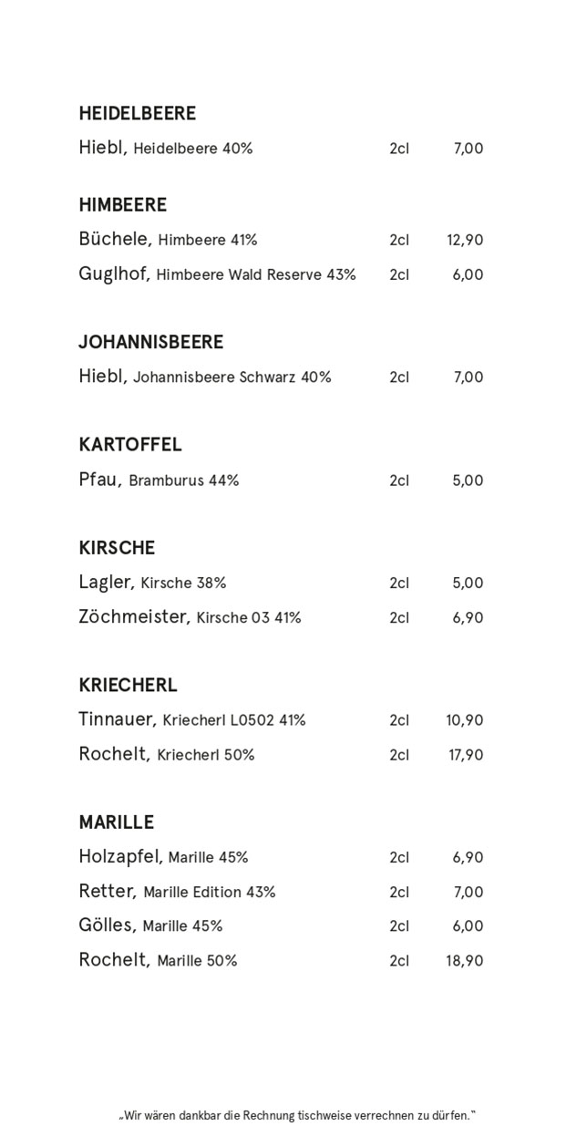 Dots 1060 – Drinks Menu
