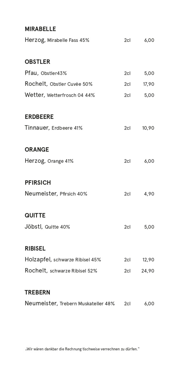 Dots 1060 – Drinks Menu