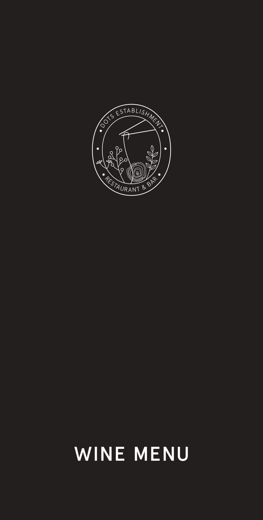 Dots 1060 – Wine Menu